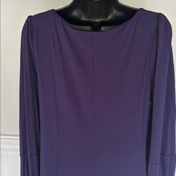Cynthia Rowley purple Long Sleeve Dress size Medium - Picture 4 of 8